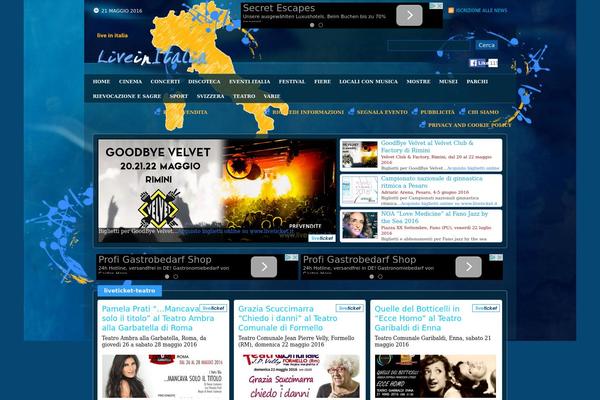 liveinitalia.it site used Liberation