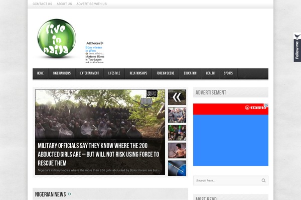 avenue theme site design template sample