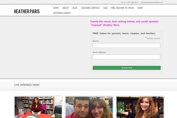 Site using Aeolus - Creative Portfolio plugin