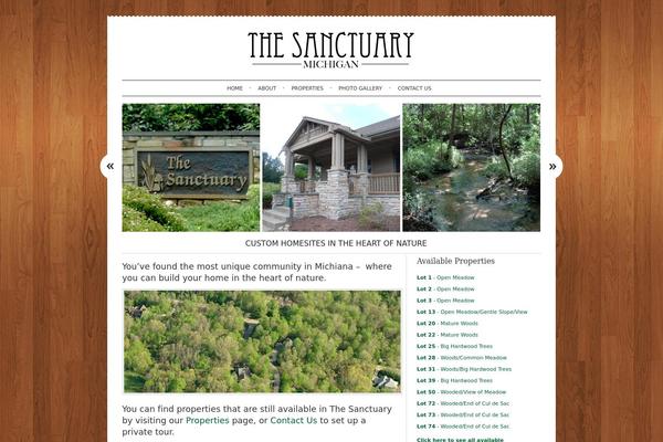 Atlantica theme site design template sample