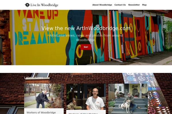 Layers theme site design template sample