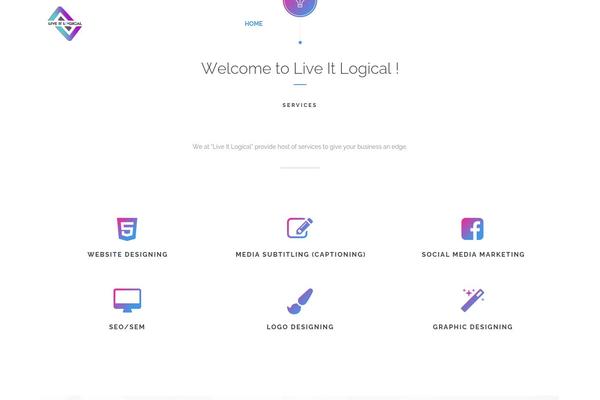 Semona theme site design template sample