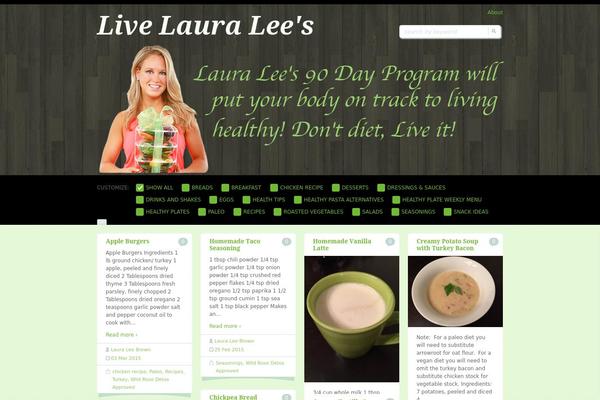Sampression Lite theme site design template sample