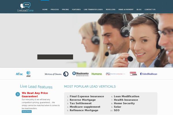 liveleadzone.com site used Porto Child