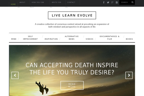 Zeen theme site design template sample