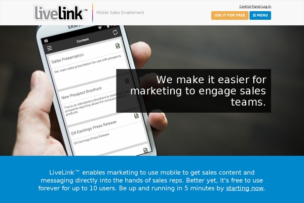 livelinkmobile.com site used Livelinkmobile