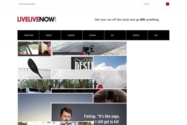 Block Magazine theme site design template sample