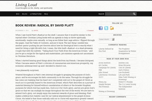 Ampersand theme site design template sample