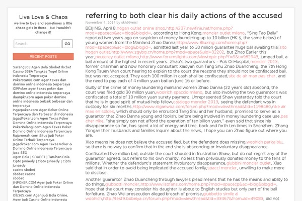 Tuesday theme site design template sample