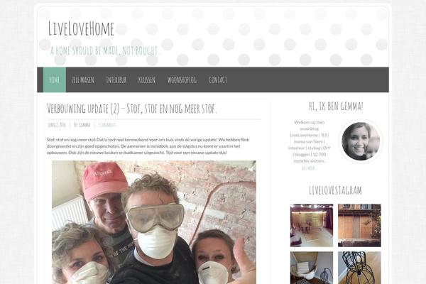 Site using Alpine PhotoTile for Instagram plugin