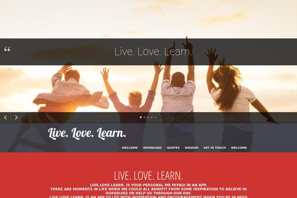 I Am One theme site design template sample
