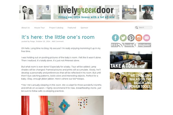 PageLines theme site design template sample