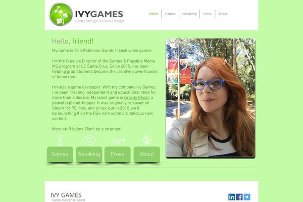 Default theme site design template sample
