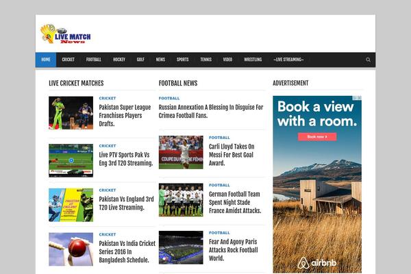 Kings Club website example screenshot
