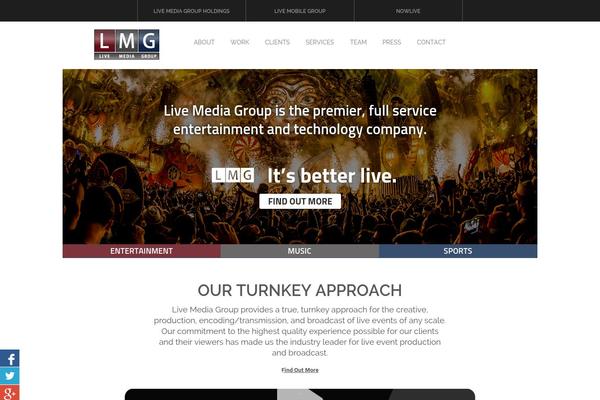 livemediagroup theme websites examples