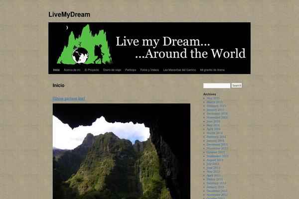 Site using Flash Gallery plugin