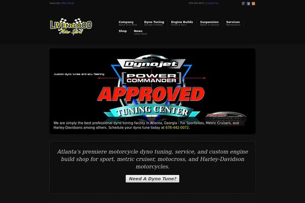 Reaction theme site design template sample