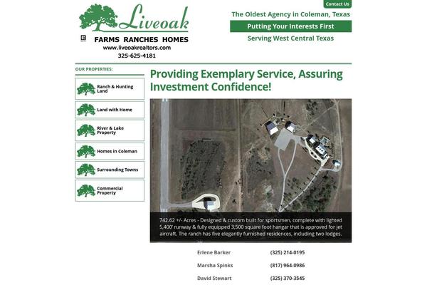 liveoakrealtors.com site used Liveoakrealtors_responsive