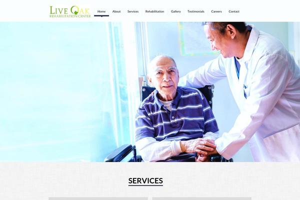 Site using Sola Testimonials plugin