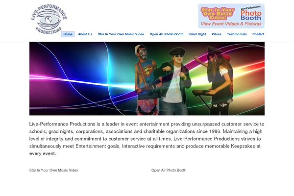 Promotion theme site design template sample