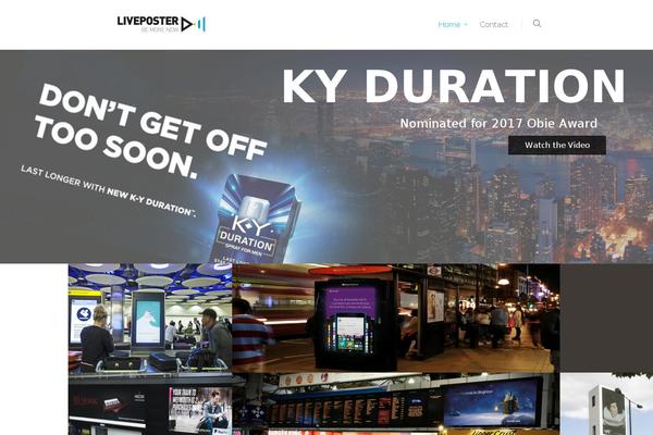 Salient theme site design template sample