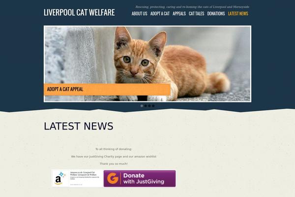 Tisa theme site design template sample