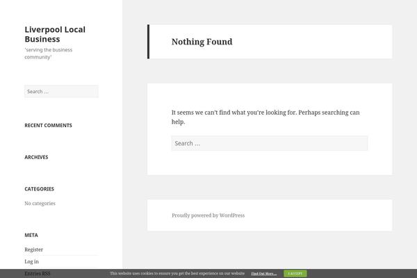 Site using Complaincebar plugin