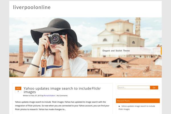 Profound theme site design template sample