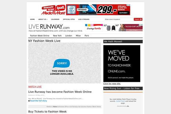 Gazette theme site design template sample