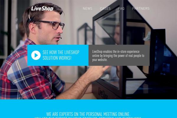 liveshop.se site used Liveshop