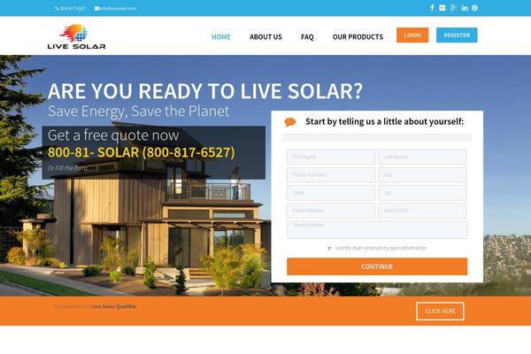livesolar.com site used Livesolar