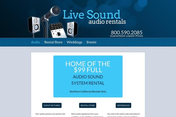 livesoundaudio.com site used Lsa