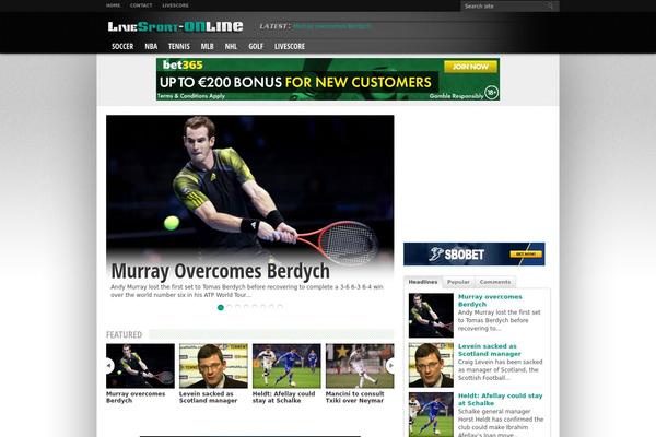 Resportsive theme site design template sample