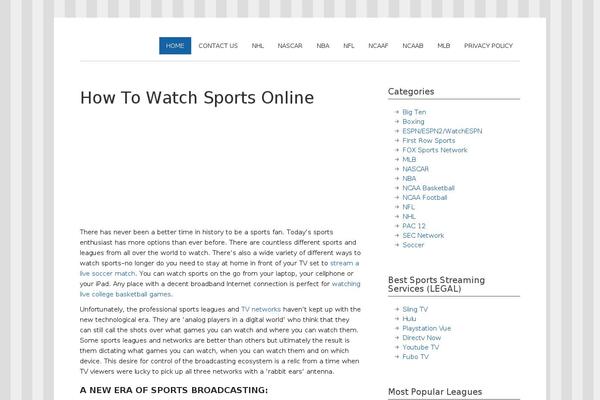 livesportsstreaming.org site used zeeNoble