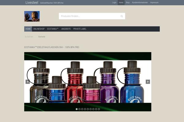 Hamburg theme site design template sample
