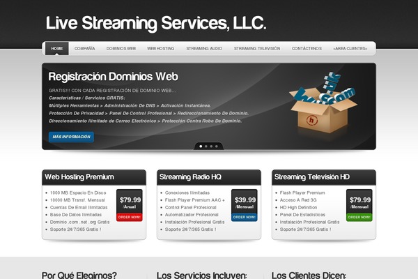 Phenomenon theme site design template sample
