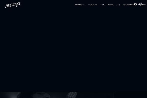Slide theme site design template sample