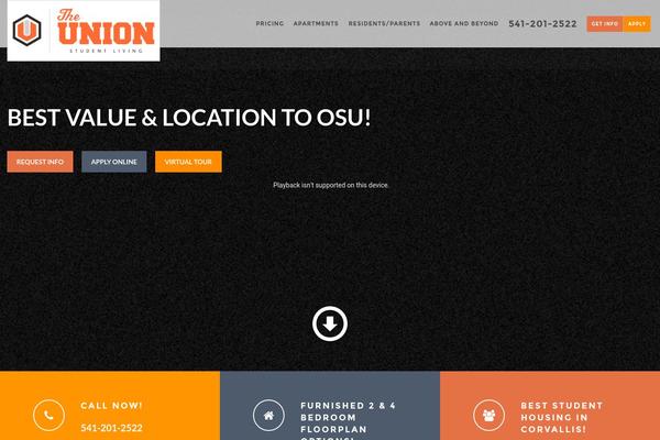 Sol theme site design template sample