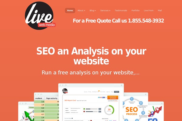 Nimble theme site design template sample