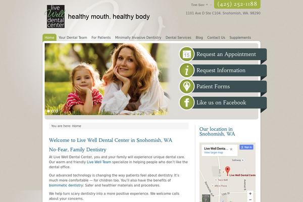 Ellen-mae theme site design template sample