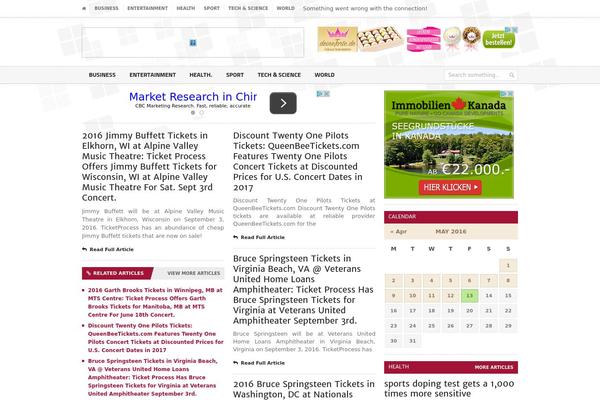 livewirereporter.com site used Legatus Theme
