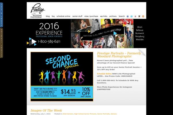 ProPhoto 3 theme site design template sample