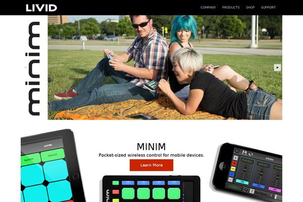 lividinstruments.com site used Livid-2014