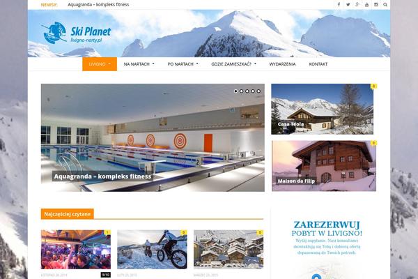 Motive theme site design template sample