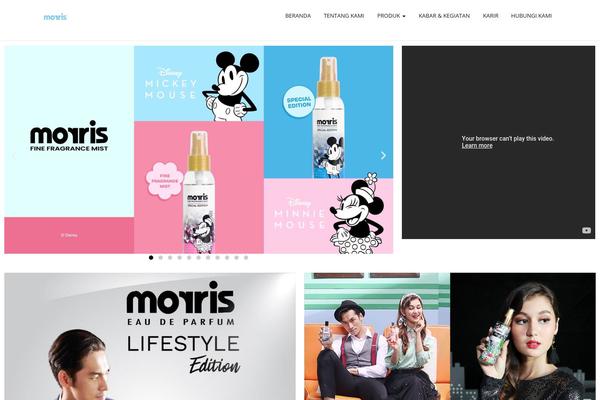 Modality theme site design template sample