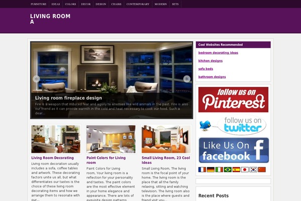 Site using Digg Digg plugin