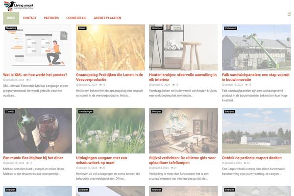 Site using Penci-framework plugin