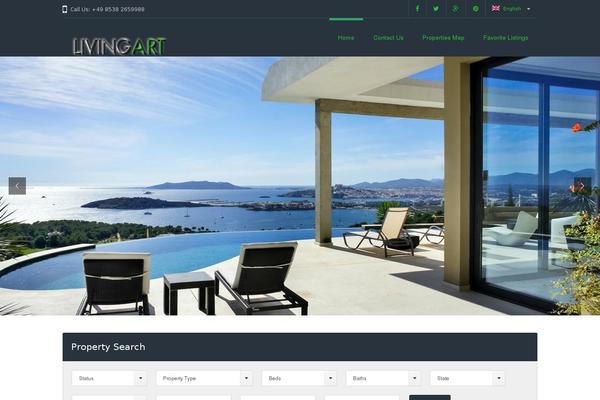 Realestate-7 theme site design template sample
