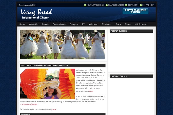 Church_40 theme site design template sample