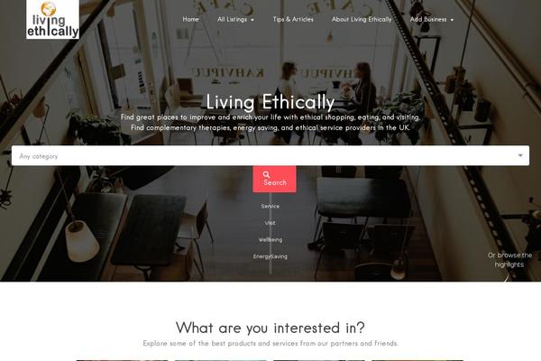 LISTABLE theme site design template sample